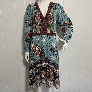 Akemi + Kin Anthropologie Beaded Karmina Dress Size 14